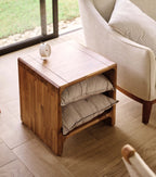 Campana FSC Teak Indoor Side Table