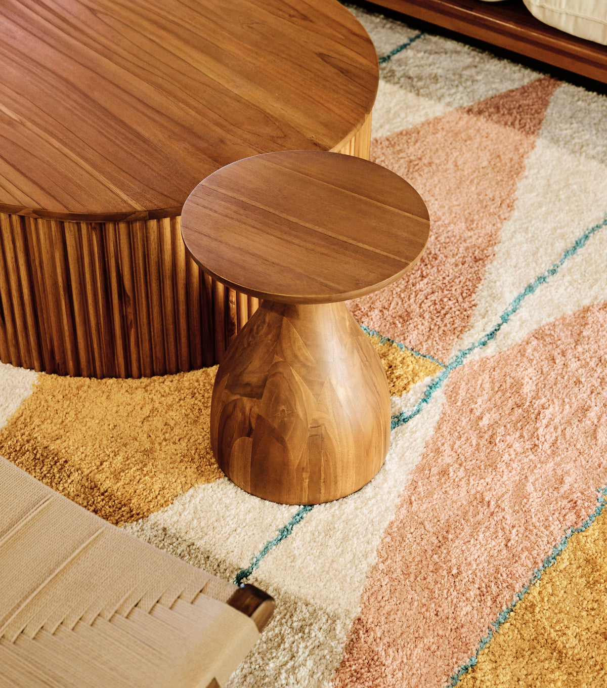 Tara FSC Teak Indoor Side Table