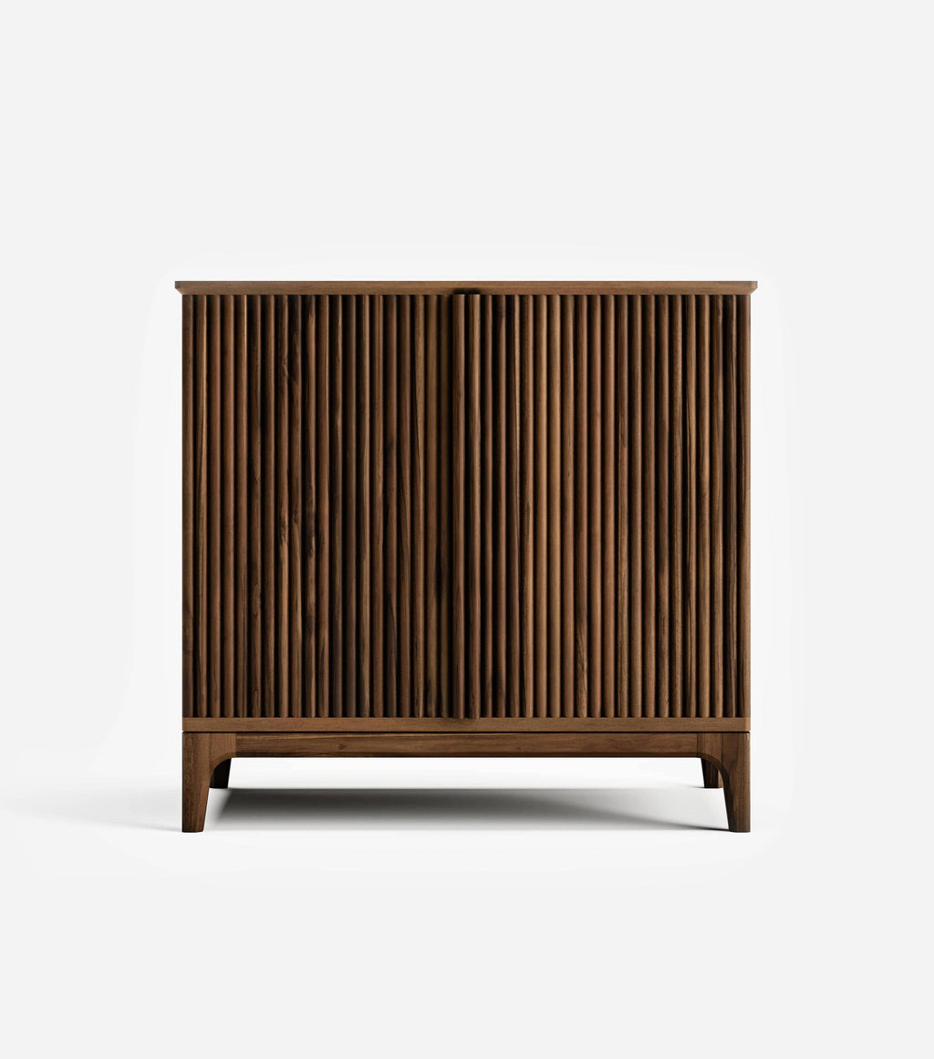 Granada Solid Teak 2-Door Storage Cabinet