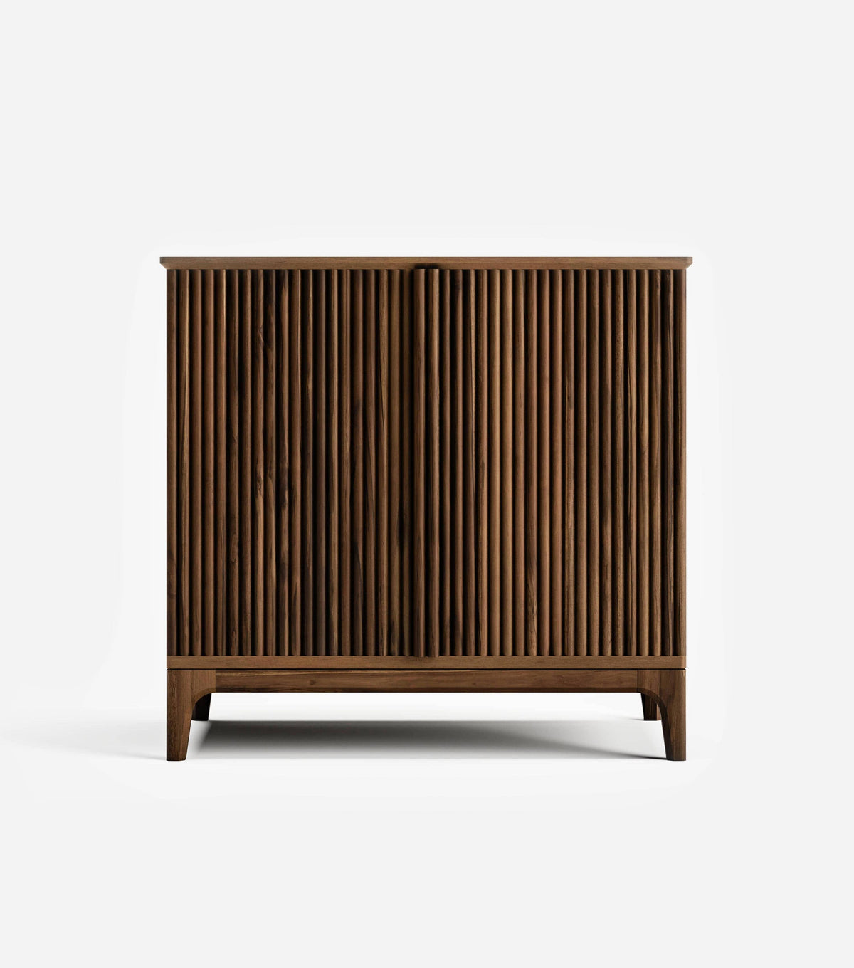 Granada Solid Teak 2-Door Storage Cabinet