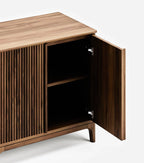 Granada Solid Teak 2-Door Storage Cabinet