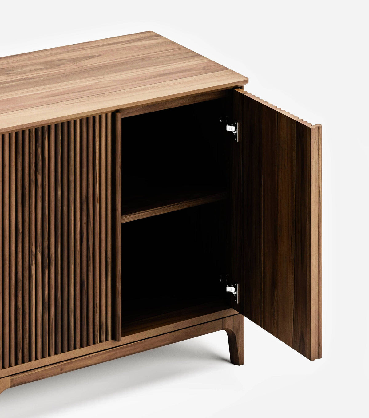 Granada Solid Teak 2-Door Storage Cabinet