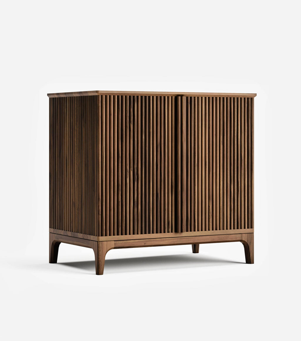 Granada Solid Teak 2-Door Storage Cabinet