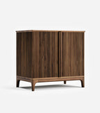 Granada Solid Teak 2-Door Storage Cabinet