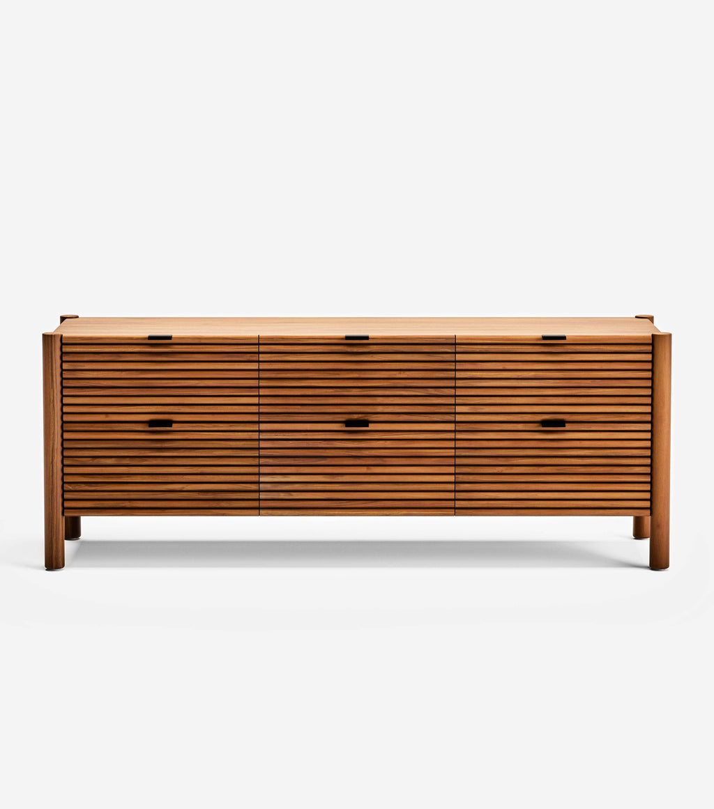 Catalina FSC Teak 6-Drawer Dresser