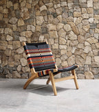 Handwoven Lounge Chair, San Geronimo