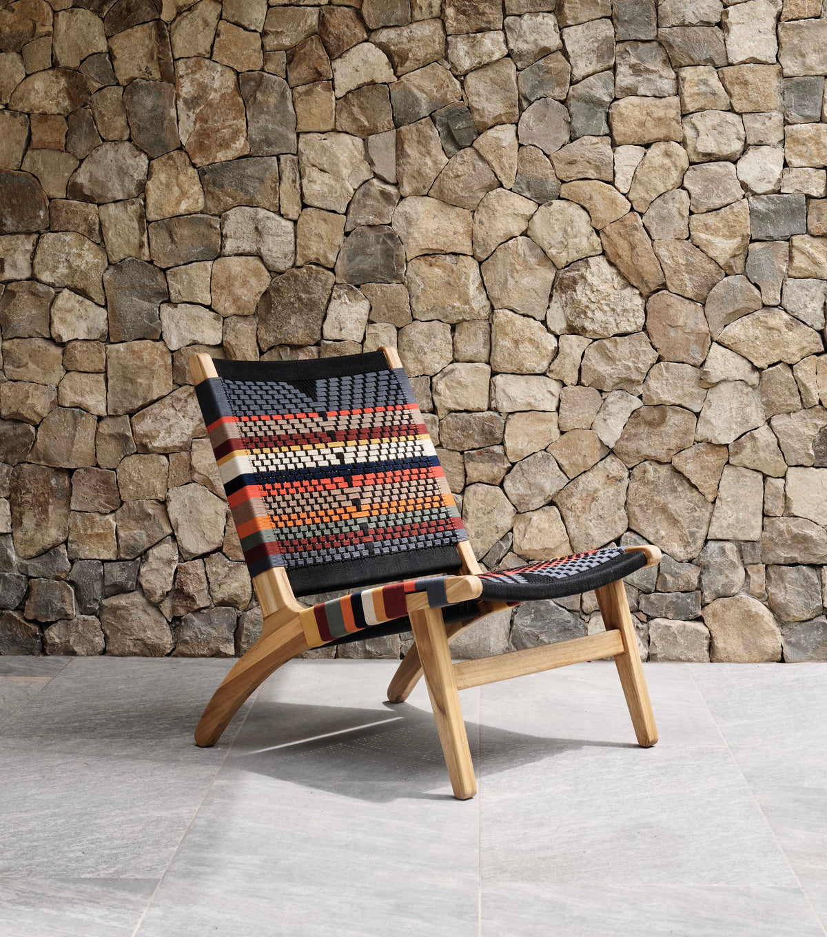 Handwoven Lounge Chair, San Geronimo