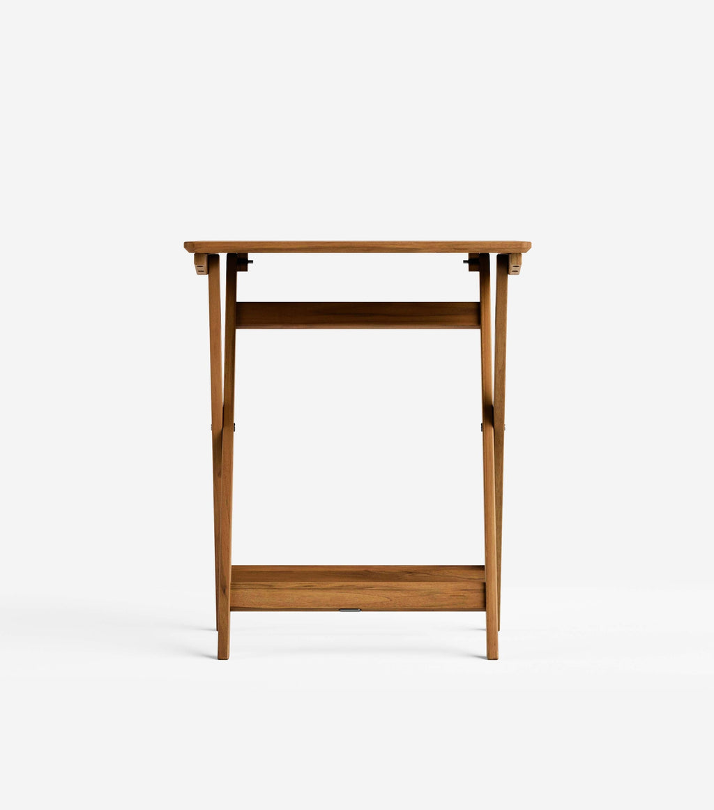 Outdoor Folding FSC Teak Bistro Table
