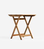 Outdoor Folding FSC Teak Bistro Table