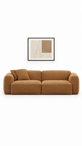 Torquay Modular Chaise Sofa, 2-Section Brown