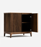 Granada Solid Teak 2-Door Storage Cabinet
