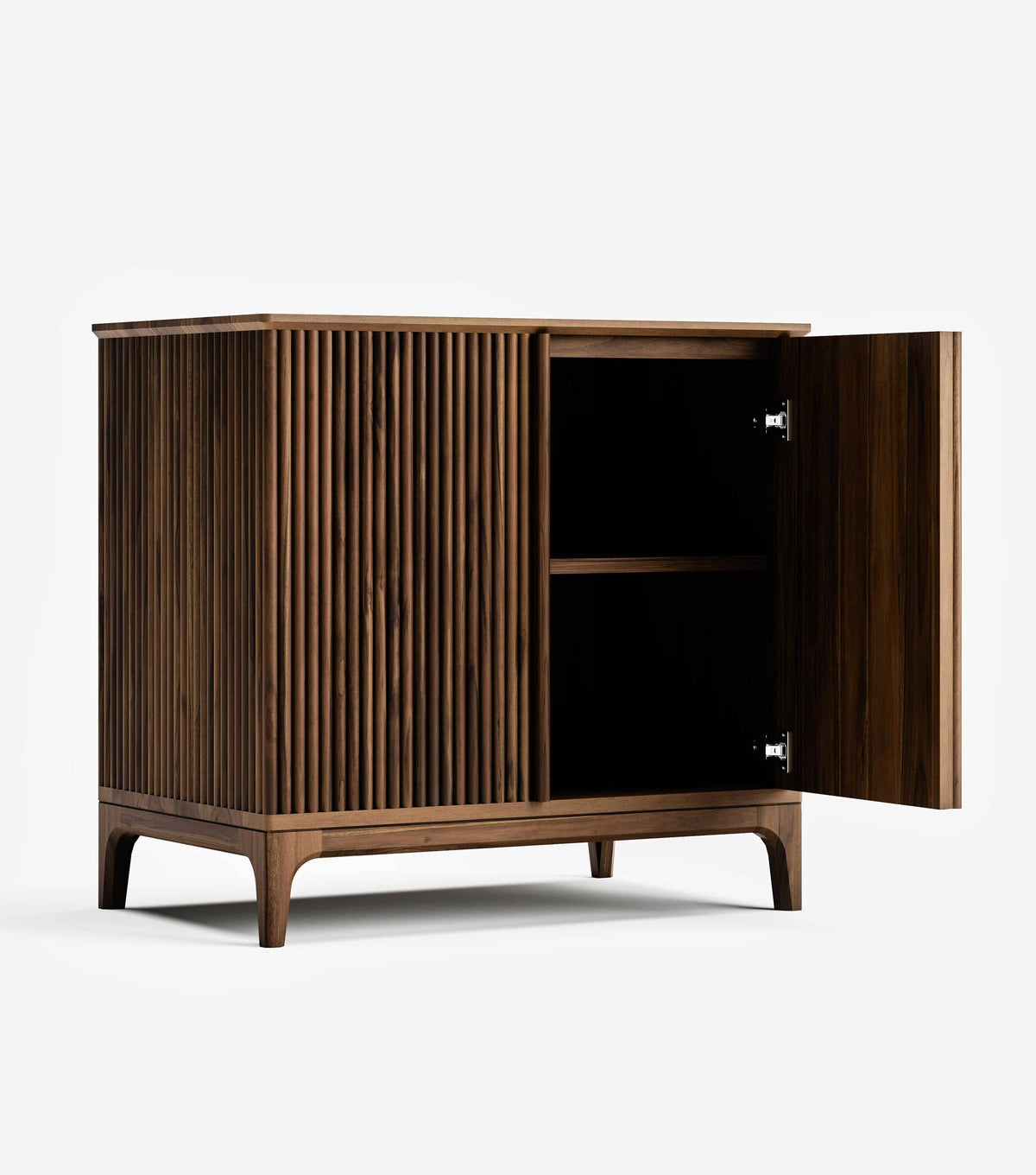Granada Solid Teak 2-Door Storage Cabinet